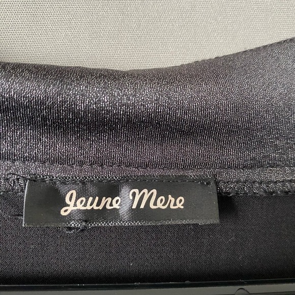 JEUNE MERE sz XL zip metallic cloak - Picture 3 of 12
